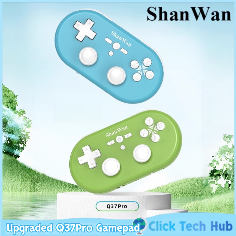 Gaming Keyboard Mouse Wireless - Verbeterde Shanwan Q37pro Mini draagbare gamingcontroller