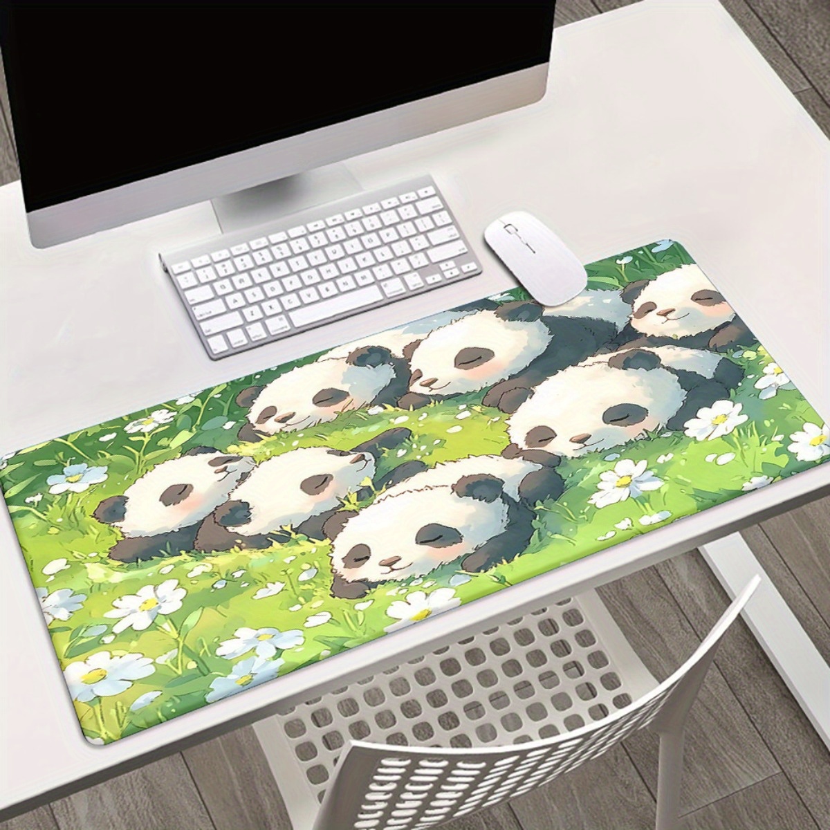 Gaming Keyboard Brand - Merk Panda Muismat Iron Art Antislip