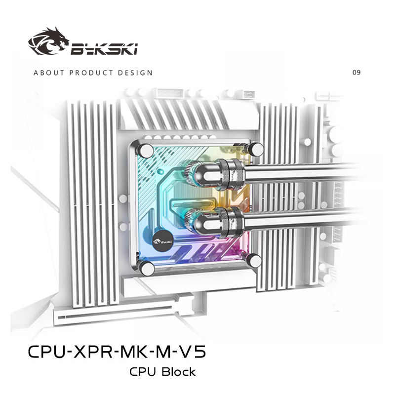 Amd Cpu Ryzen 7 - Bykski CPU-blok voor INTEL LGA1700 1200