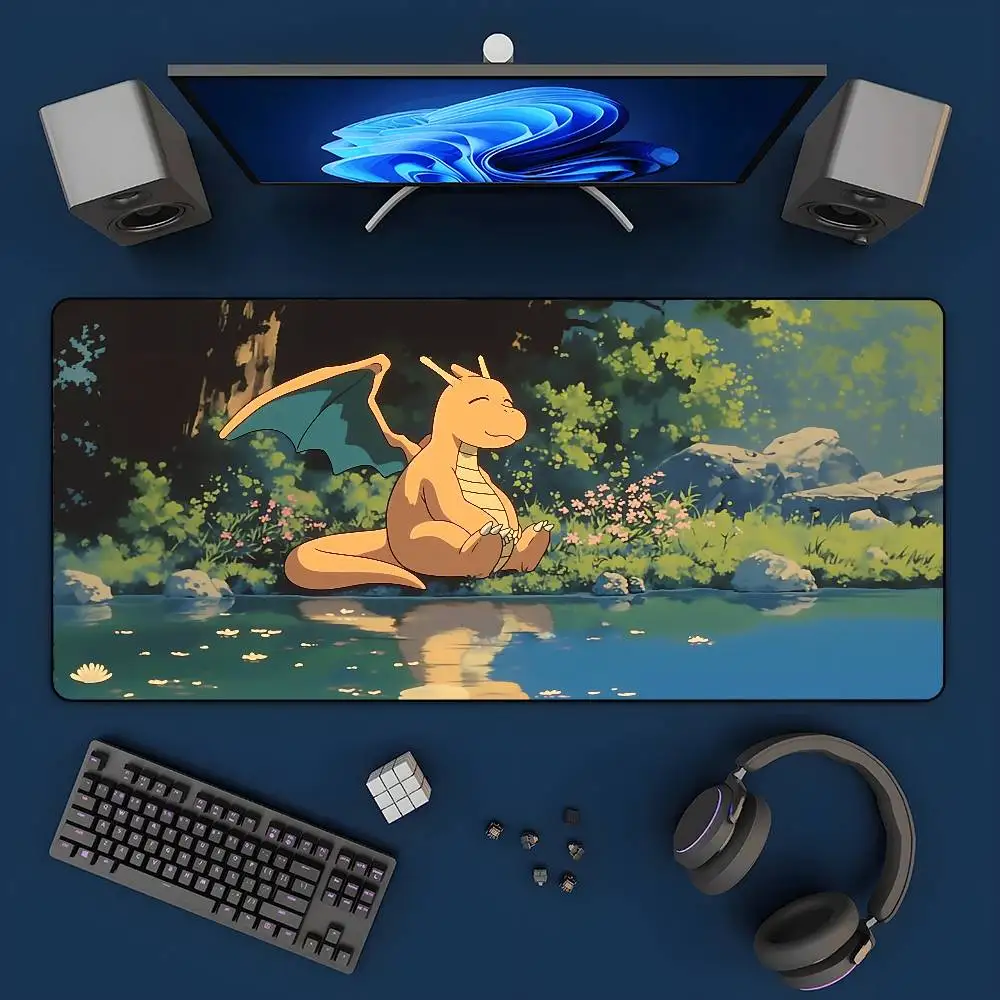 Gaming Keyboard Brand - Pokemon Pikachu Gaming Muismat XXL Rubberen