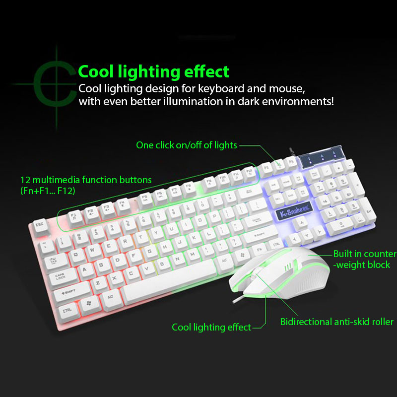 KM320 toetsenbord- en muisset  - Gaming Keyboard Mouse Wireless recensie en prijs