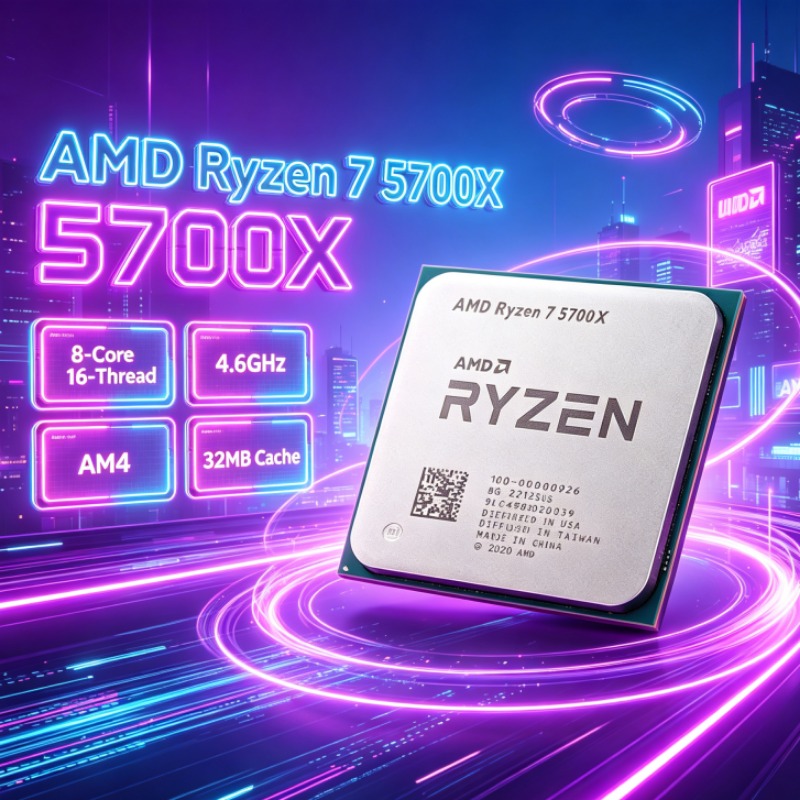 AMD Ryzen 7 5700X 8-core 16-th - Amd Cpu Ryzen 7 recensie en prijs