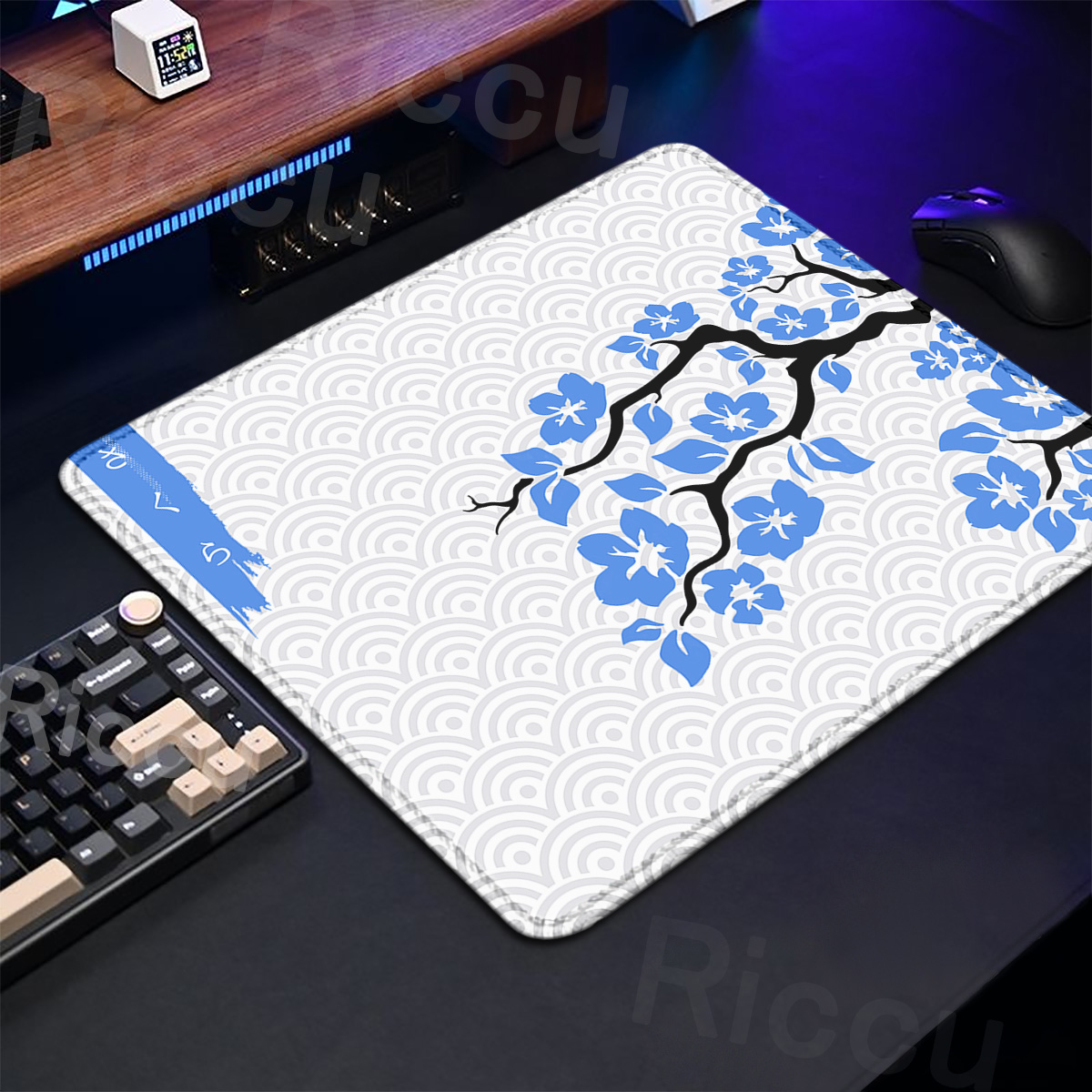 Paarse Sakura Tafelpad Gaming  - Gaming Keyboard Brand recensie en prijs