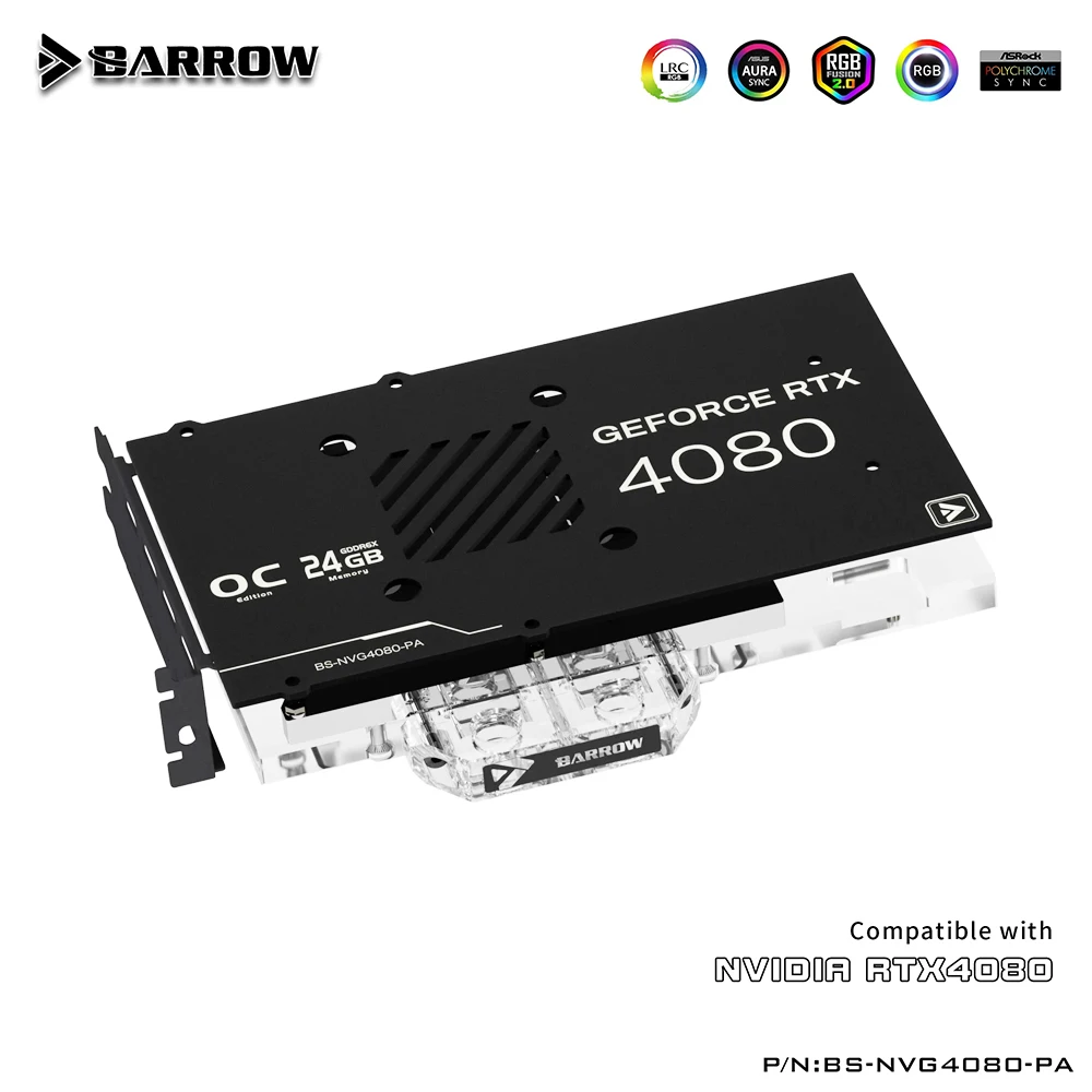 Barrow GPU-waterblok voor NVID - Nvidia Vga Rtx 4080 recensie en prijs
