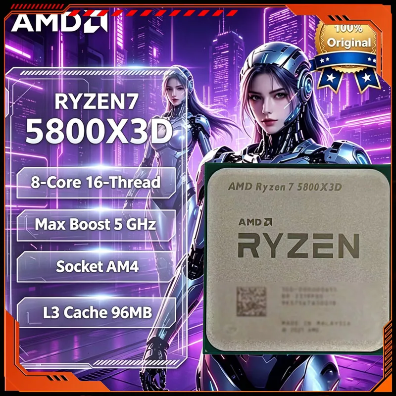 AMD Ryzen 7 5800X3D 8-Core 16- - Amd Cpu Ryzen 7 recensie en prijs