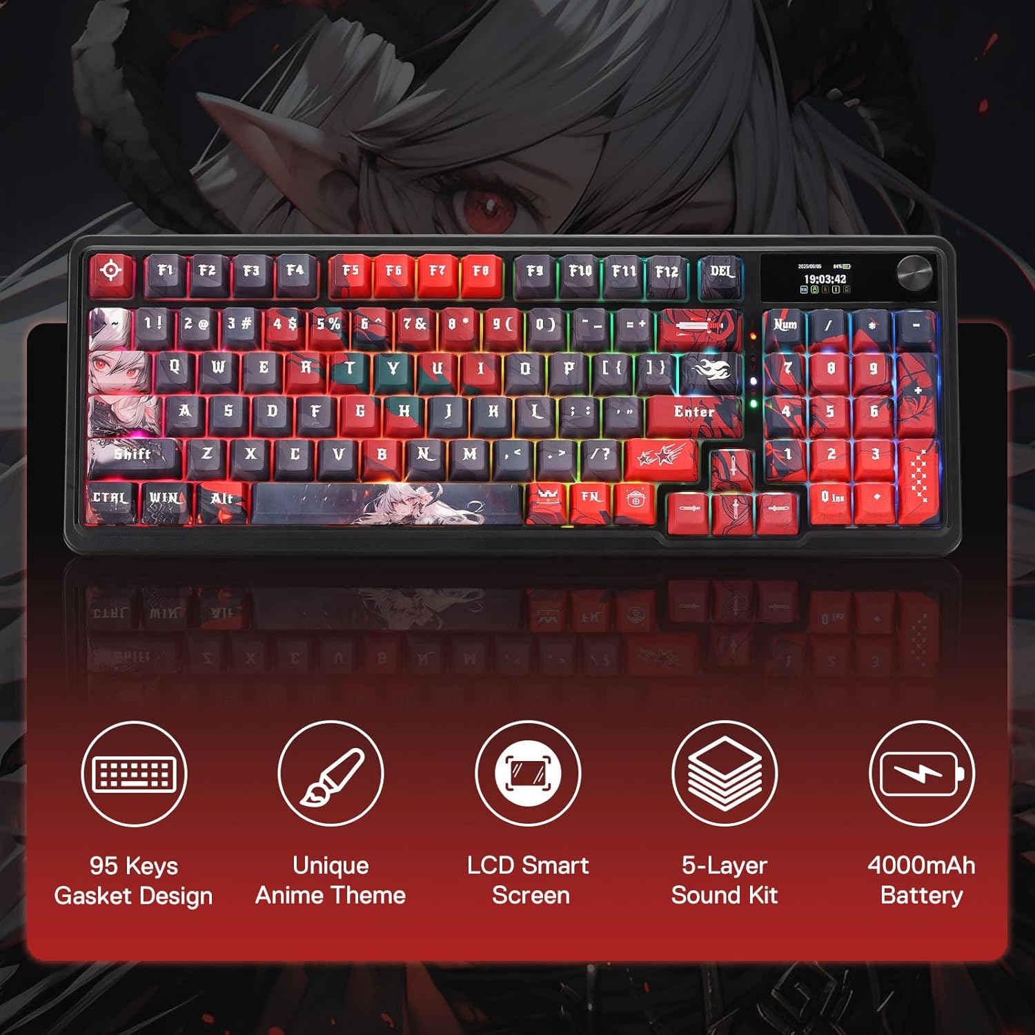 Redragon gamingtoetsenbord met - Gaming Keyboard Mobile recensie en prijs