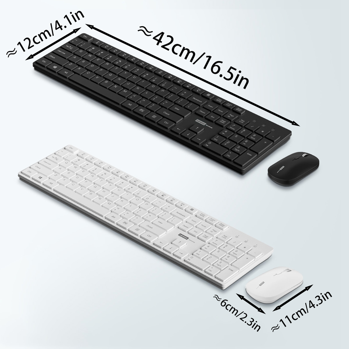Lenovo KN220 Silent 2.4G draad - Gaming Keyboard Mouse Wireless recensie en prijs