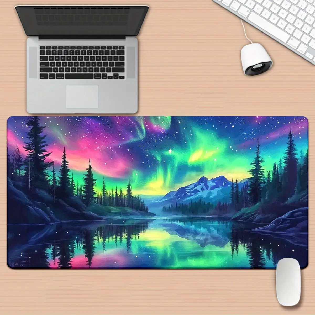 Merk Kleurrijke Wave Print Mui - Gaming Keyboard Brand recensie en prijs