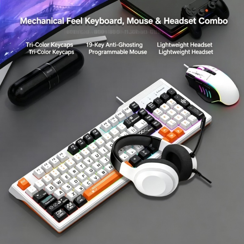 K8pro 3-in-1 Gaming Combo Bedr - Gaming Keyboard Mouse Set recensie en prijs