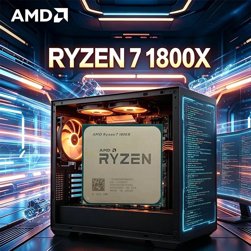 AMD Ryzen 7 1800X CPU R7 1800X - Amd Cpu Ryzen 7 recensie en prijs