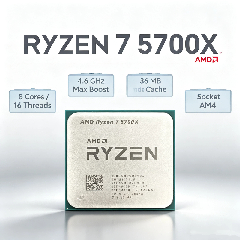 AMD Ryzen 7 5700X Gaming Deskt - Amd Cpu Ryzen 7 recensie en prijs