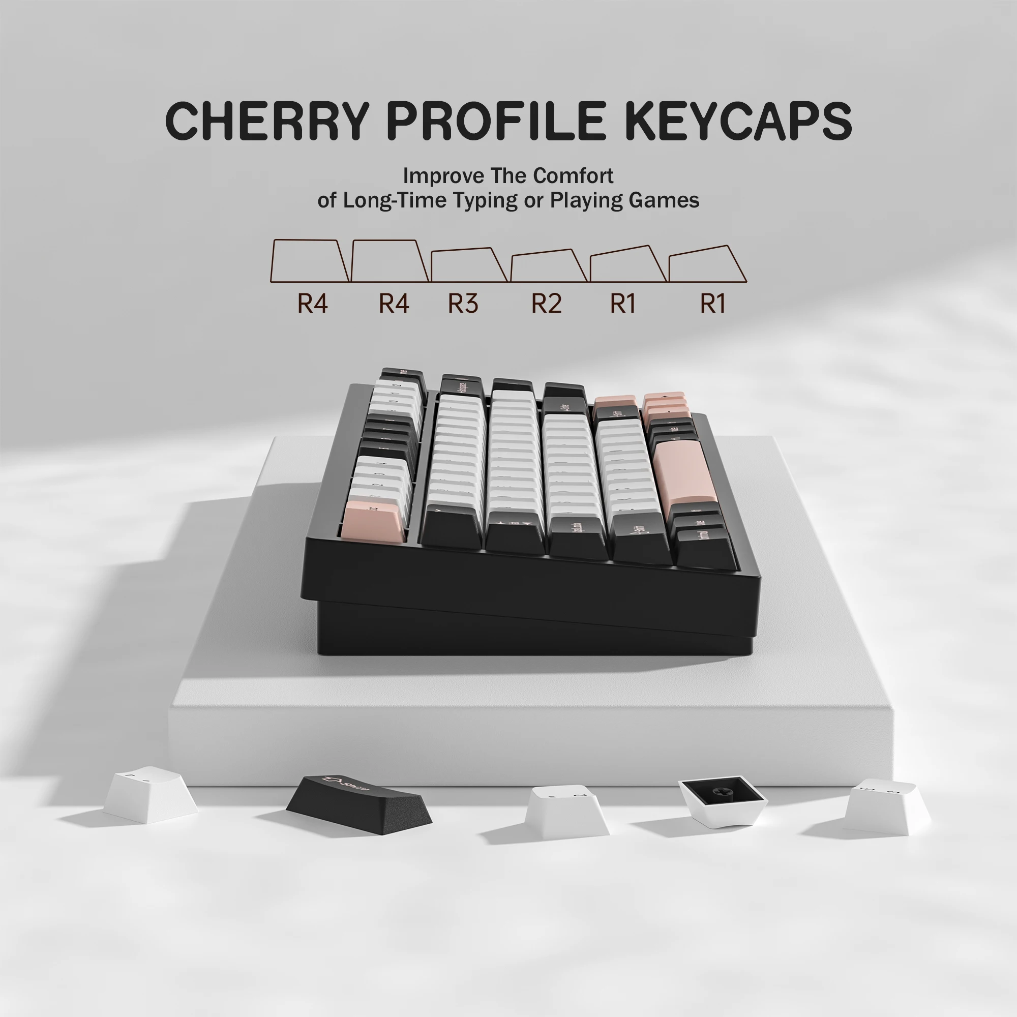KBDiy GMK Olivia Keycaps voor  - Gaming Keyboard Number Pad recensie en prijs