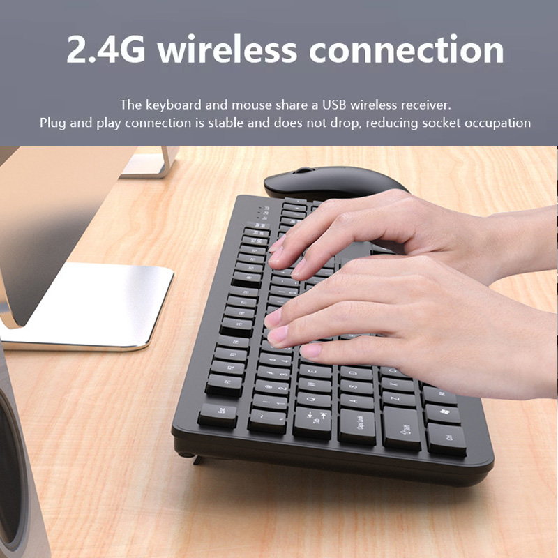 2.4G draadloze toetsenbordmuis - Gaming Keyboard Mouse Set recensie en prijs