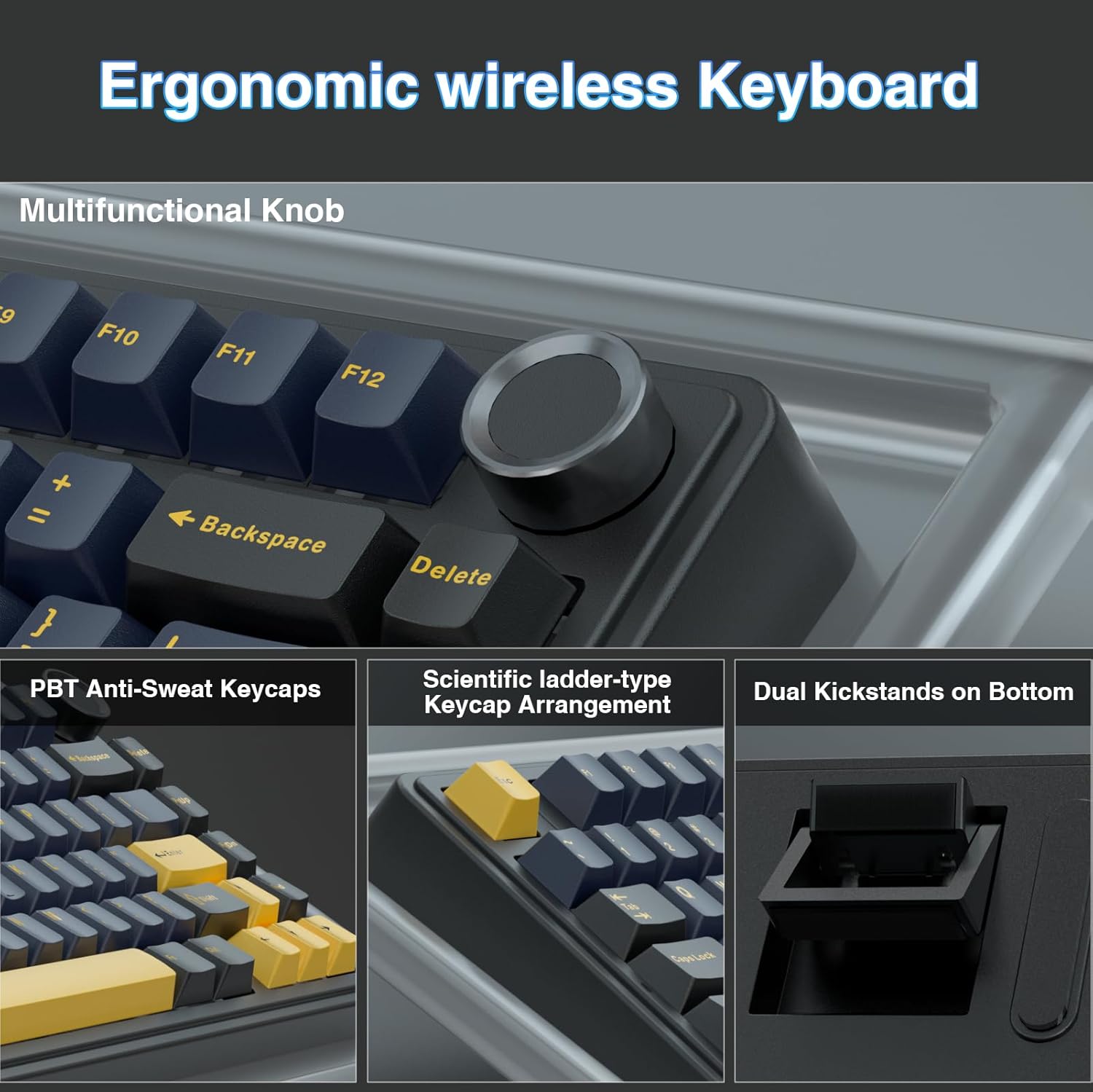 Aula F75 mechanisch toetsenbor - Gaming Keyboard Number Pad recensie en prijs