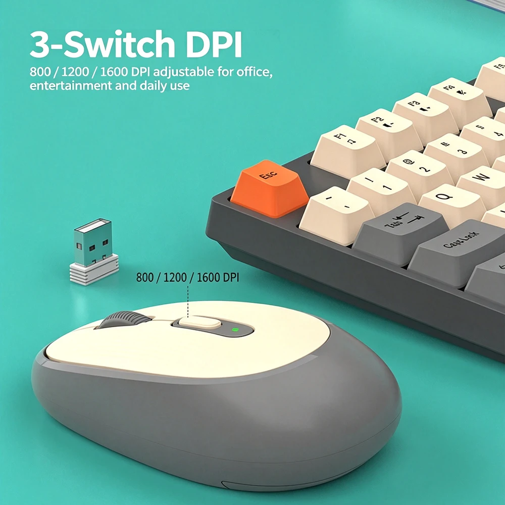 KEBIDUMEI 2.4G draadloos toets - Gaming Keyboard Mouse Set recensie en prijs