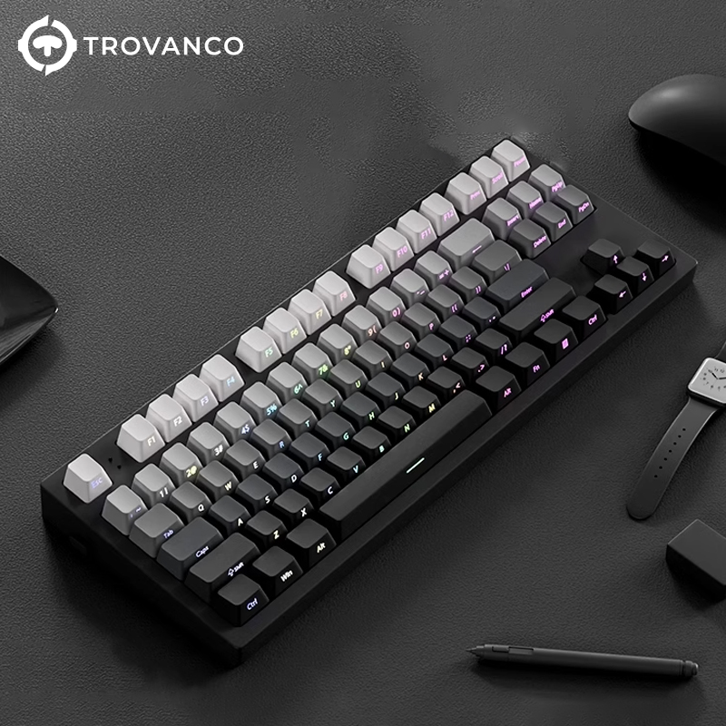 130 toetsen Gradient Keycaps Z - Gaming Keyboard Typewriter recensie en prijs
