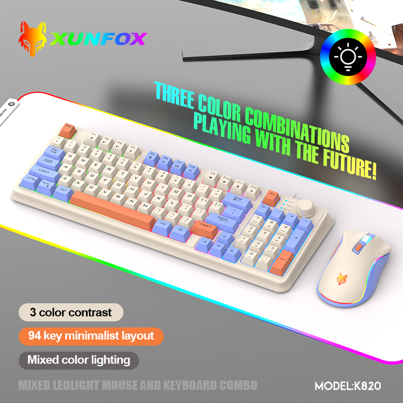 K820 USB Bedraad speltoetsenbo - Gaming Keyboard And Mouse For Xbox recensie en prijs