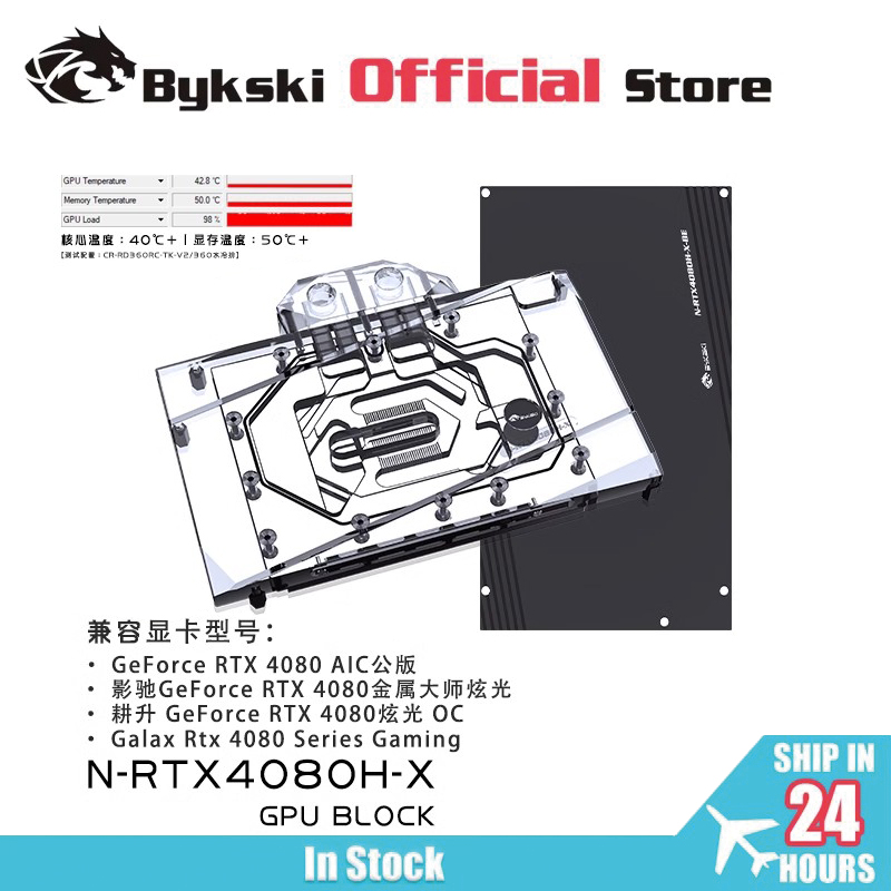 Bykski GPU Blok Gebruik voor N - Nvidia Vga Rtx 4080 recensie en prijs