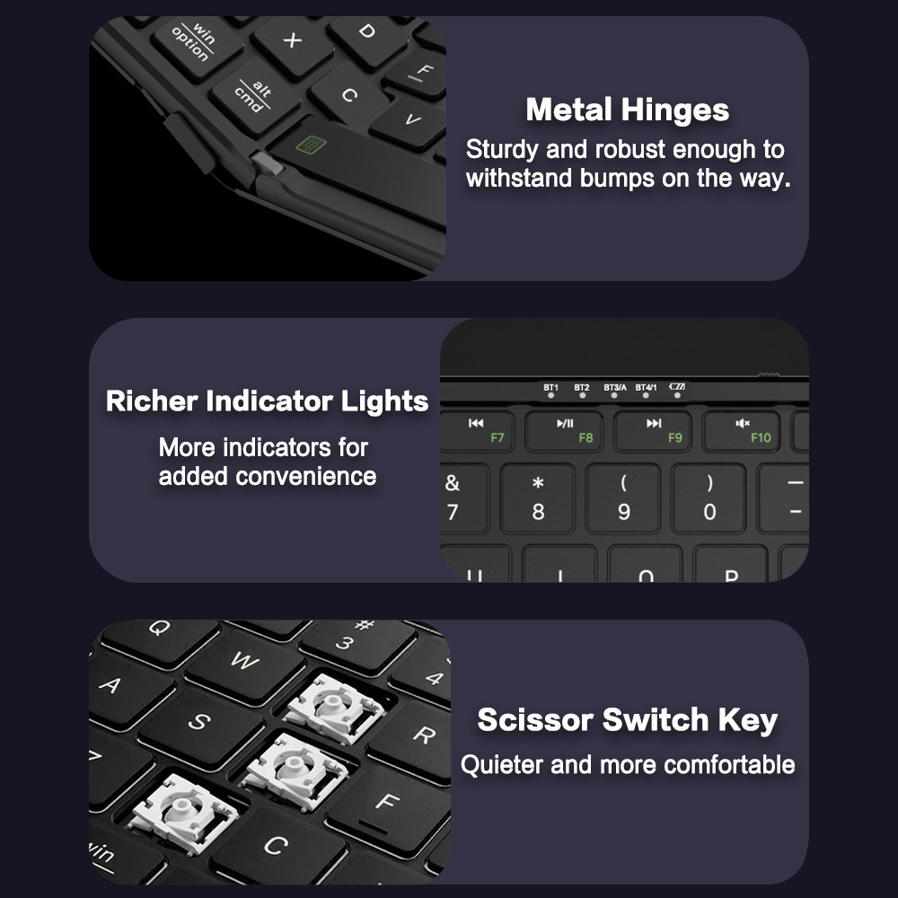 JOMAA Opvouwbaar Bluetooth-toe - Gaming Keyboard Number Pad recensie en prijs