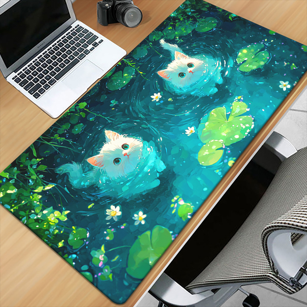 Merk Cute Cat Pond XXL muismat - Gaming Keyboard Brand recensie en prijs