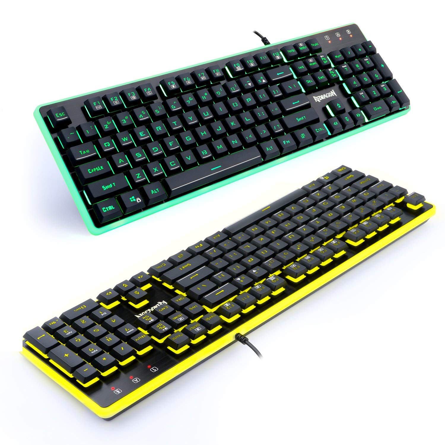 Redragon S107 RGB gaming-toets - Gaming Keyboard Mouse Combo recensie en prijs