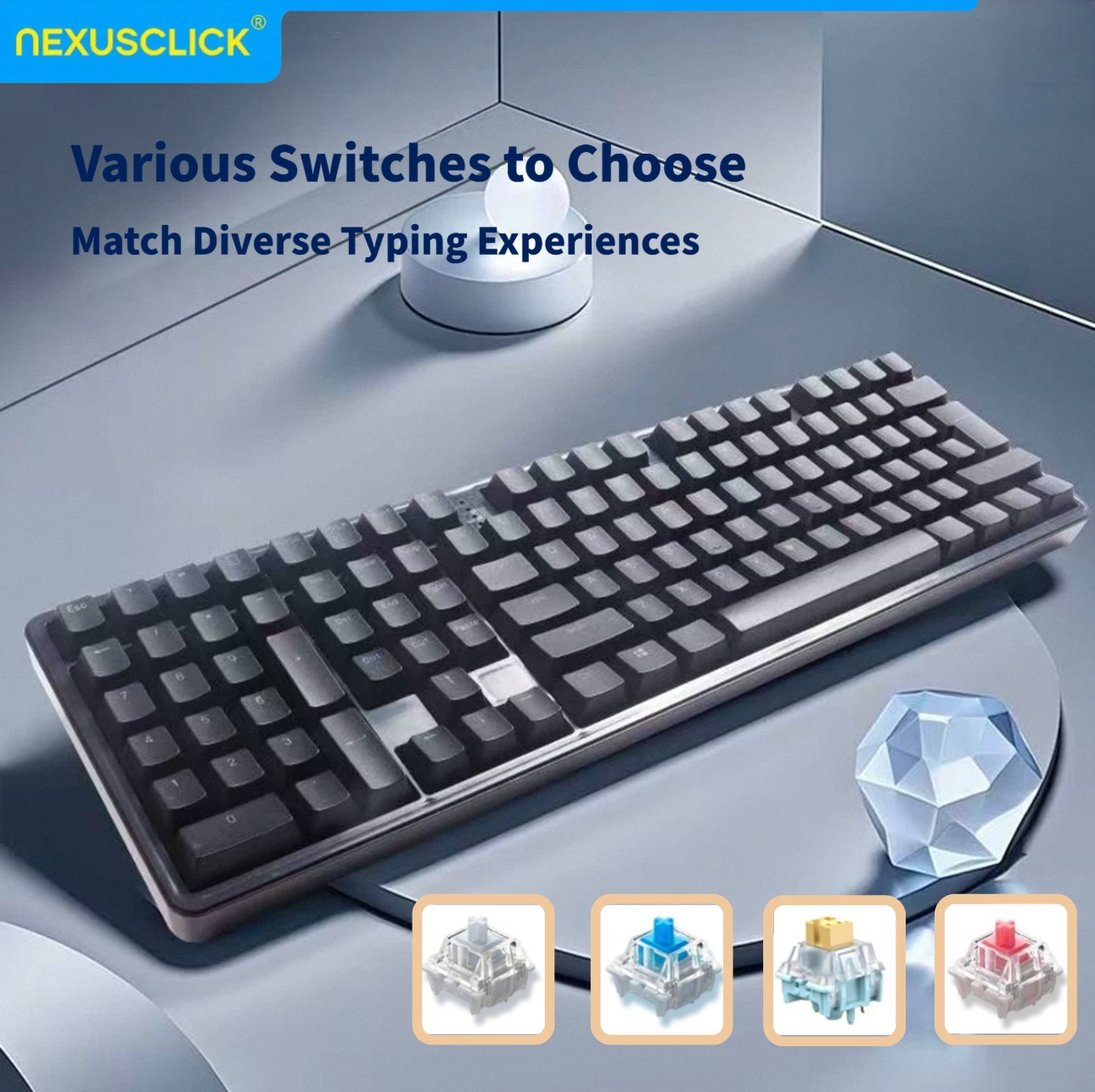 NexusClick Ergonomisch linksha - Gaming Keyboard Number Pad recensie en prijs